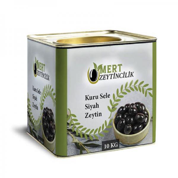 Kuru Sele Siyah Zeytin 10 Kg